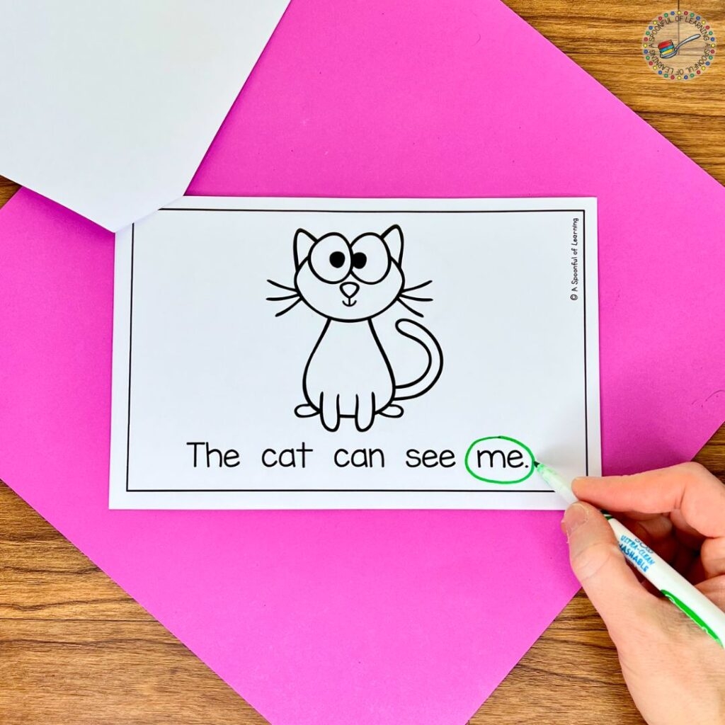 Free Printable Sight Word Books