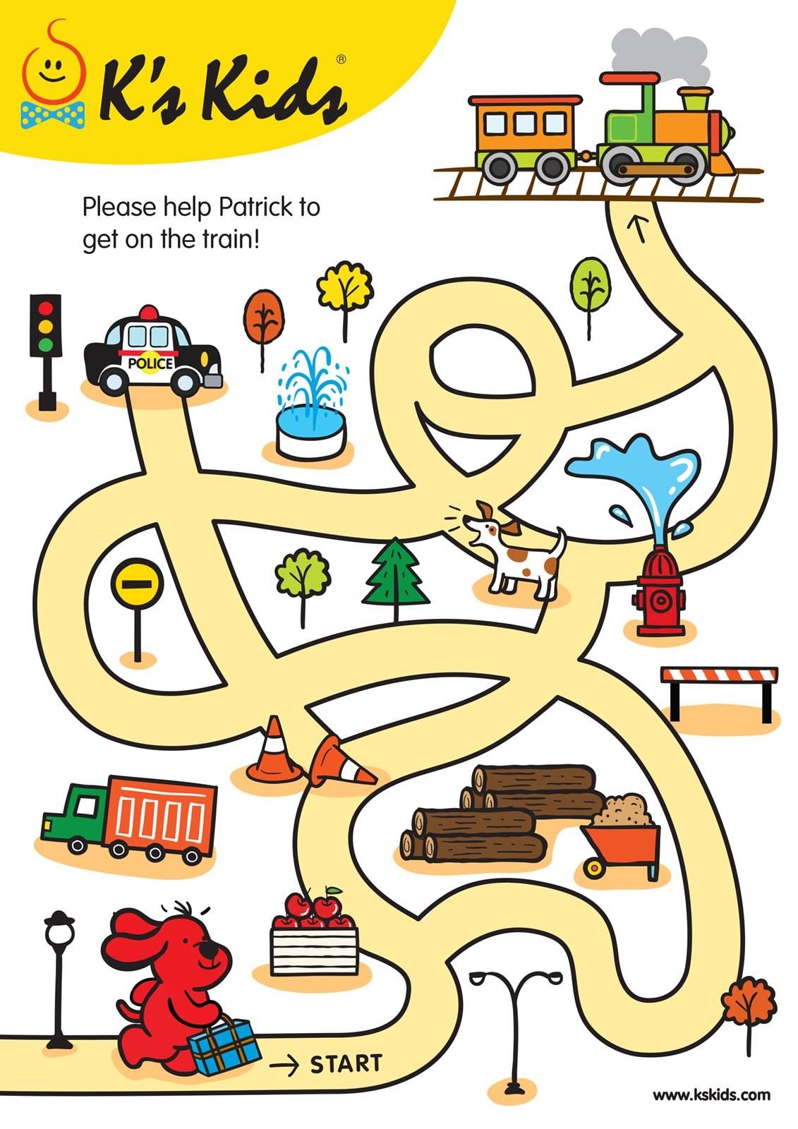 Vale Design Free Printable Maze