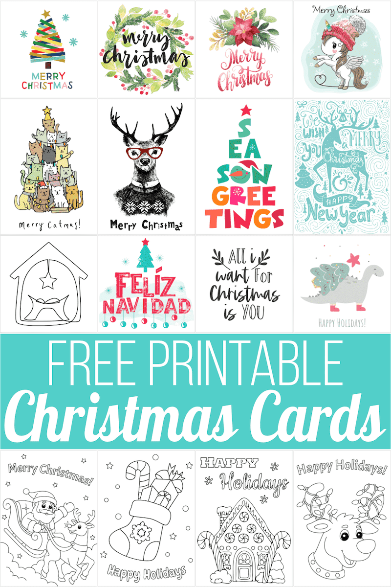 Free Printable Christmas Cards For Kids