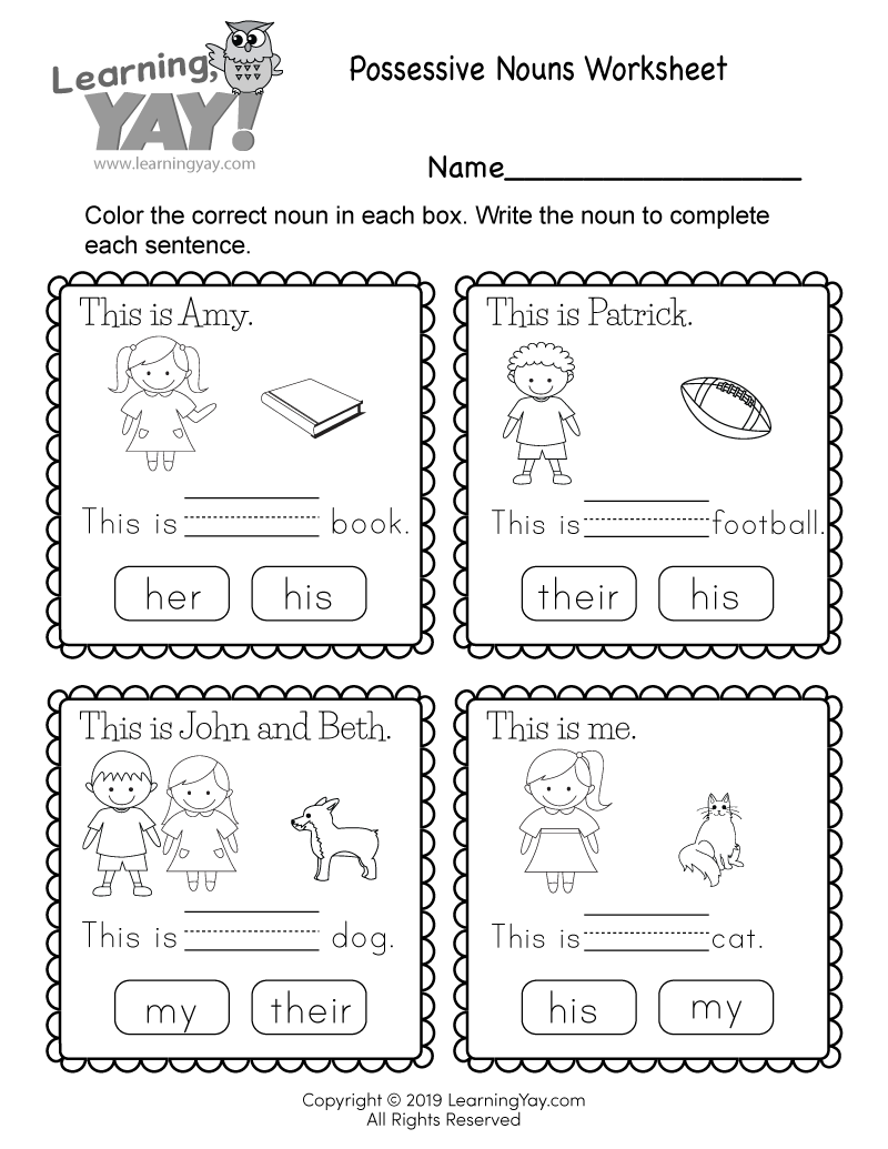 First Grade Writing Worksheets Free Printable