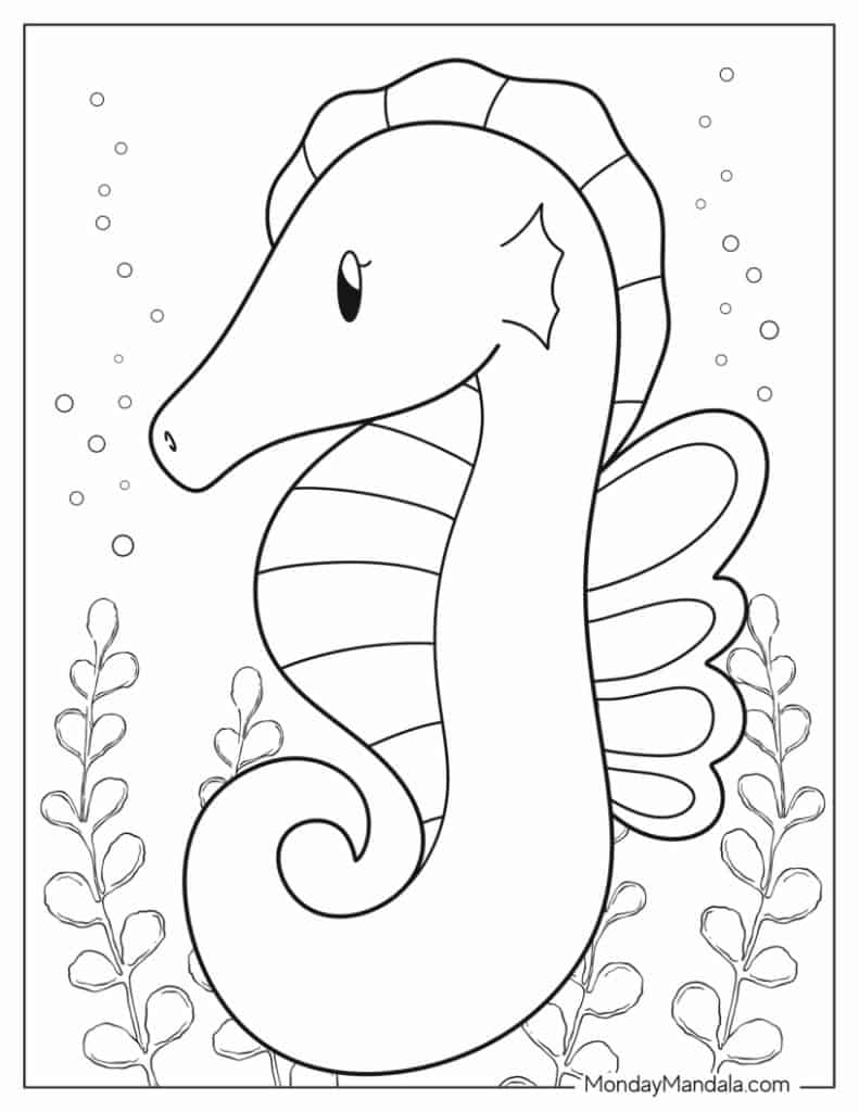 Free Printable Pictures Of Seahorses