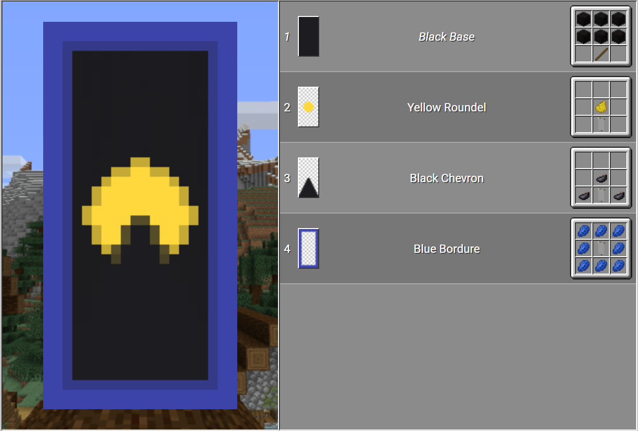 Free Printable Chevron Banner Minecraft
