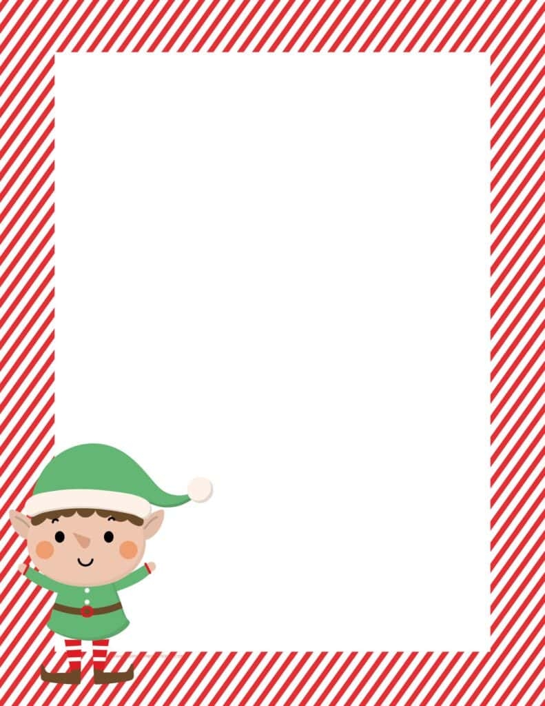 30 Free Printable Christmas Border Printable Templates The Incremental Mama