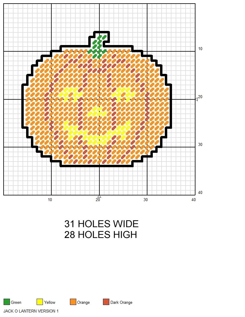 Free Printable Halloween Plastic Canvas Patterns