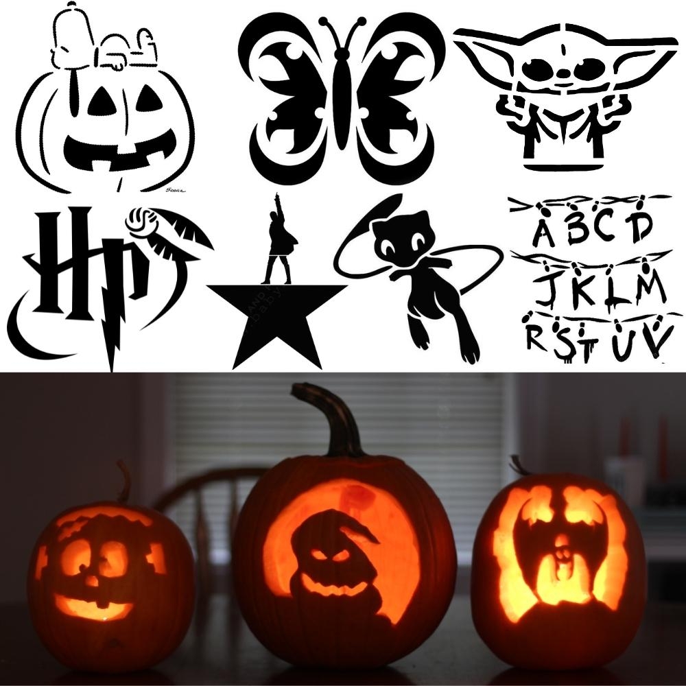 Free Printable Halloween Pumpkin Carving Stencils