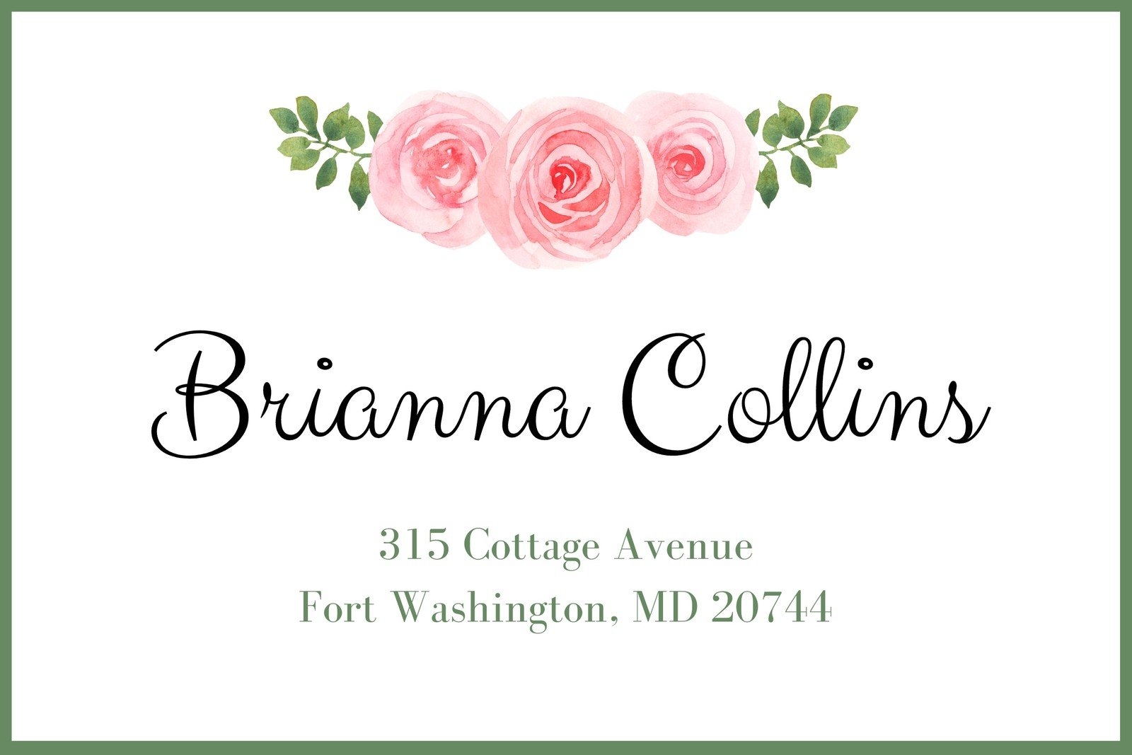 Free Printable Return Address Labels