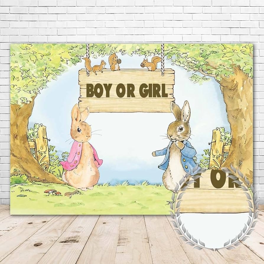 Peter Rabbit Baby Shower Free Printables