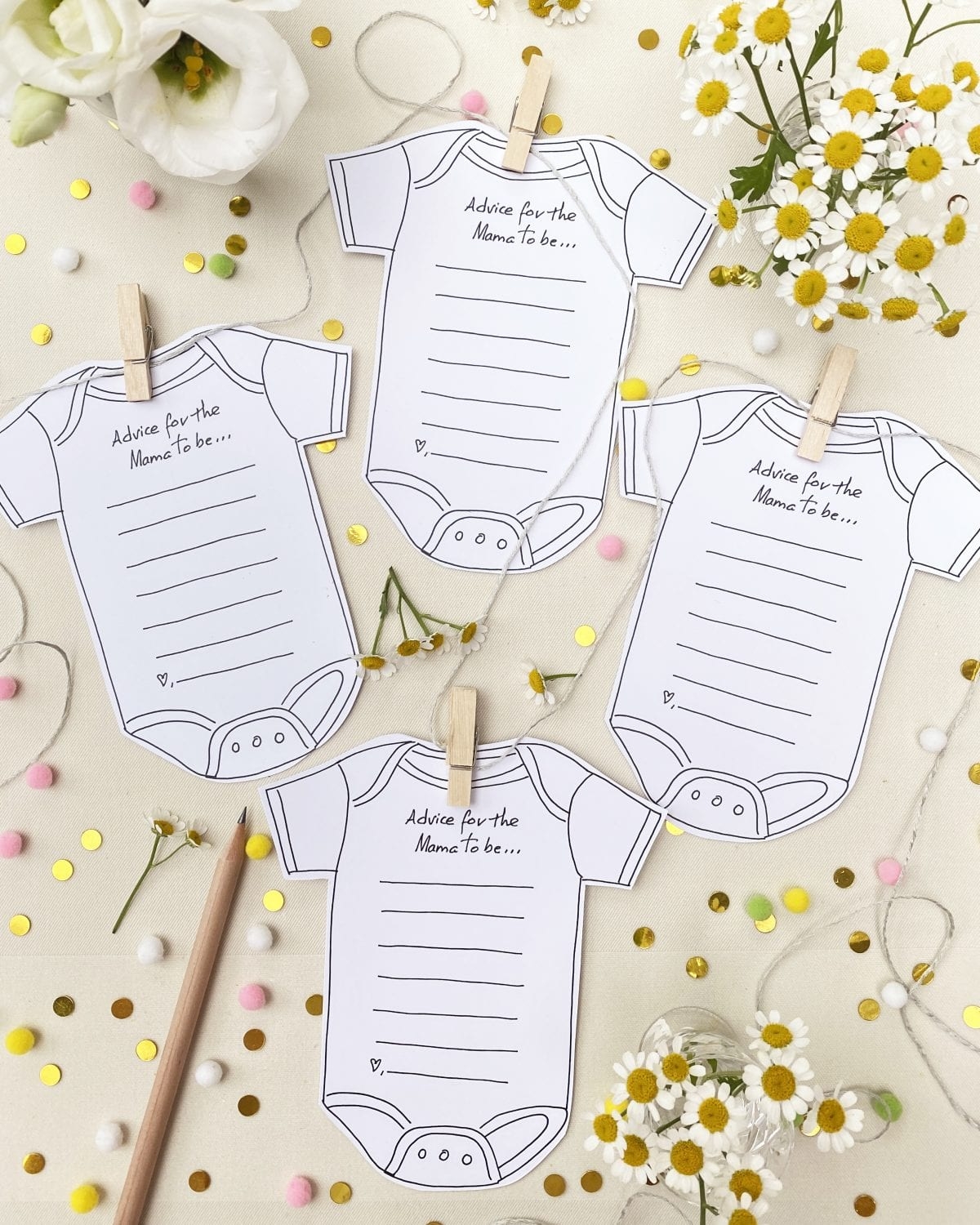 Advice For New Parents Free Printable