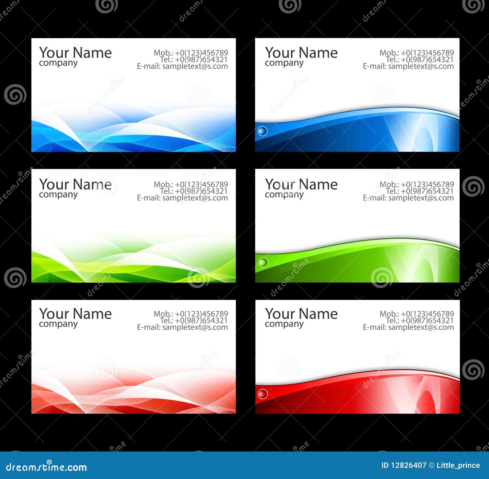 Free Printable Business Card Templates