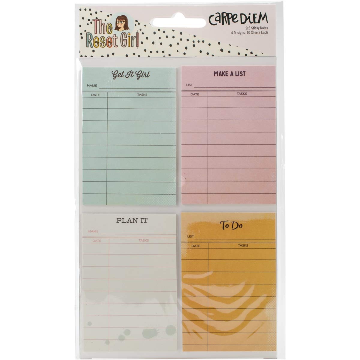 Buy Simple Stories The Reset Girl 2x3 Sticky Notes Paper Multi Colour 19 4 X 10 8 X 0 2 Cm Online At DesertcartZimbabwe