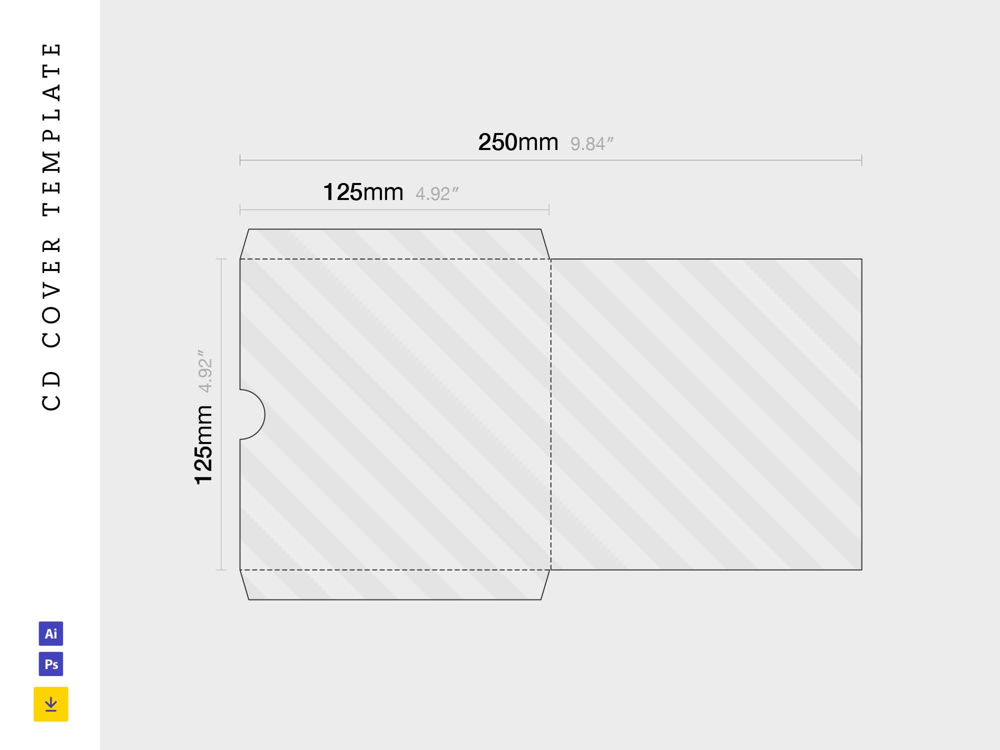 CD Cover Template AI SVG Vector Free Download IMockups Worksheets Library