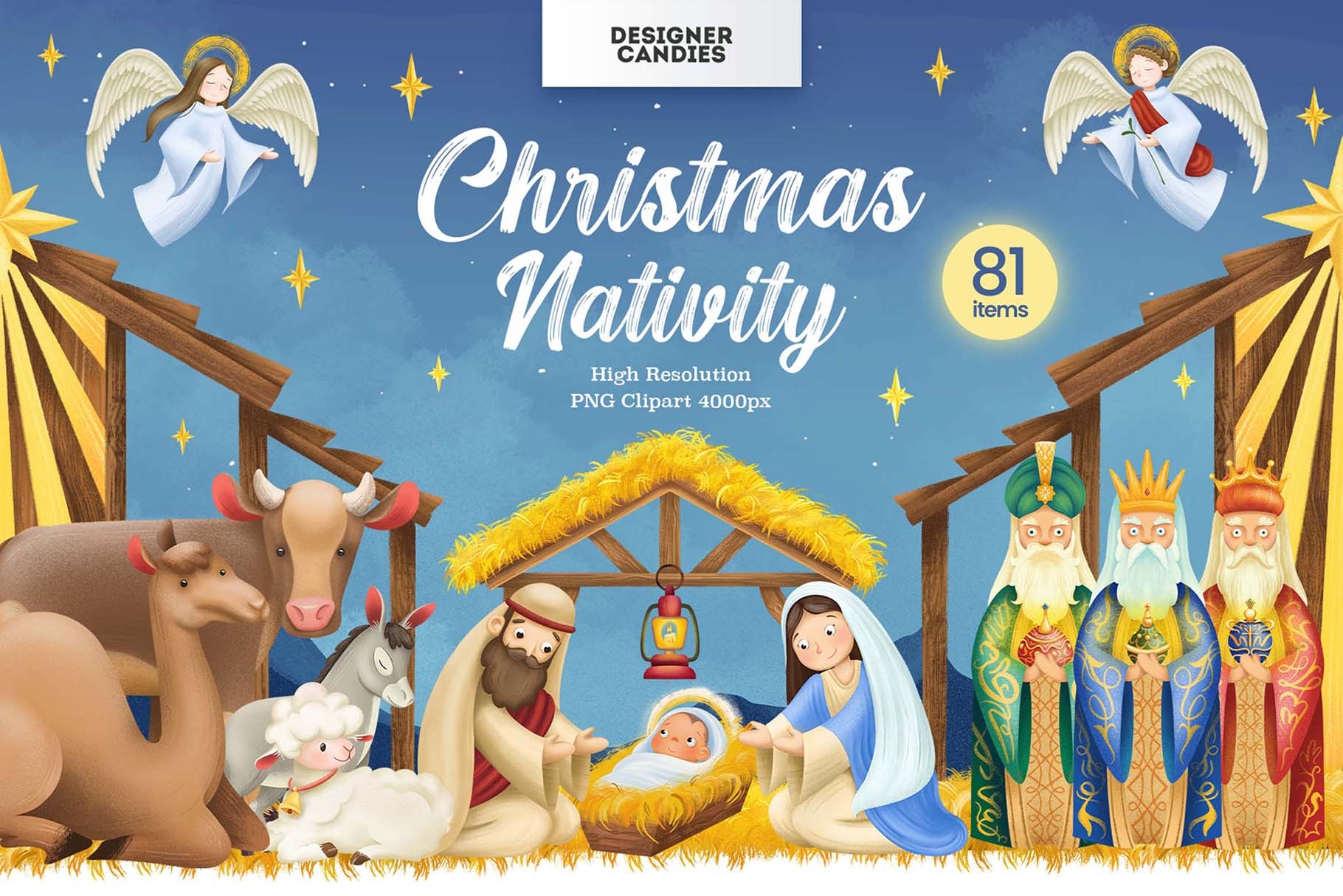 Religious Free Printable Christmas Clip Art