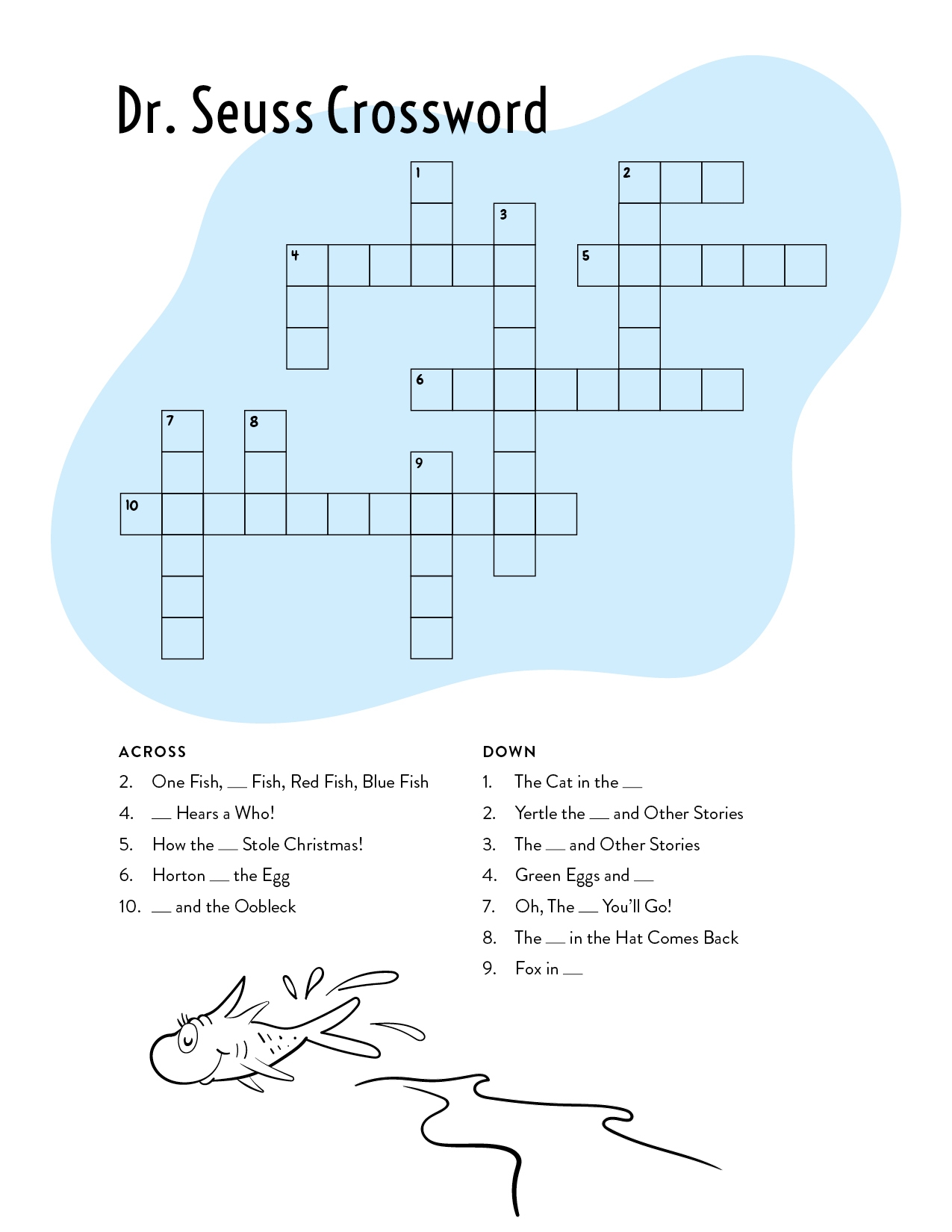 Dr Seuss Worksheets Free Printable