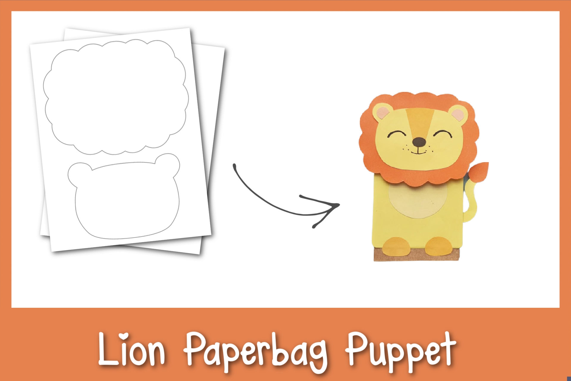 Free Printable Paper Bag Puppets