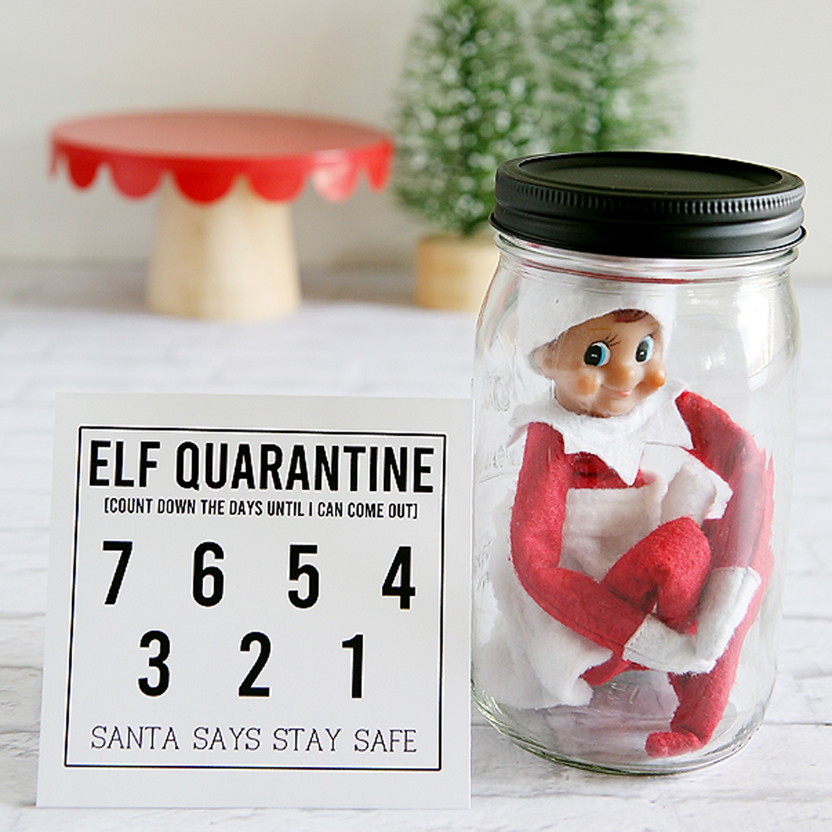 Elf Quarantine Letter Free Printable