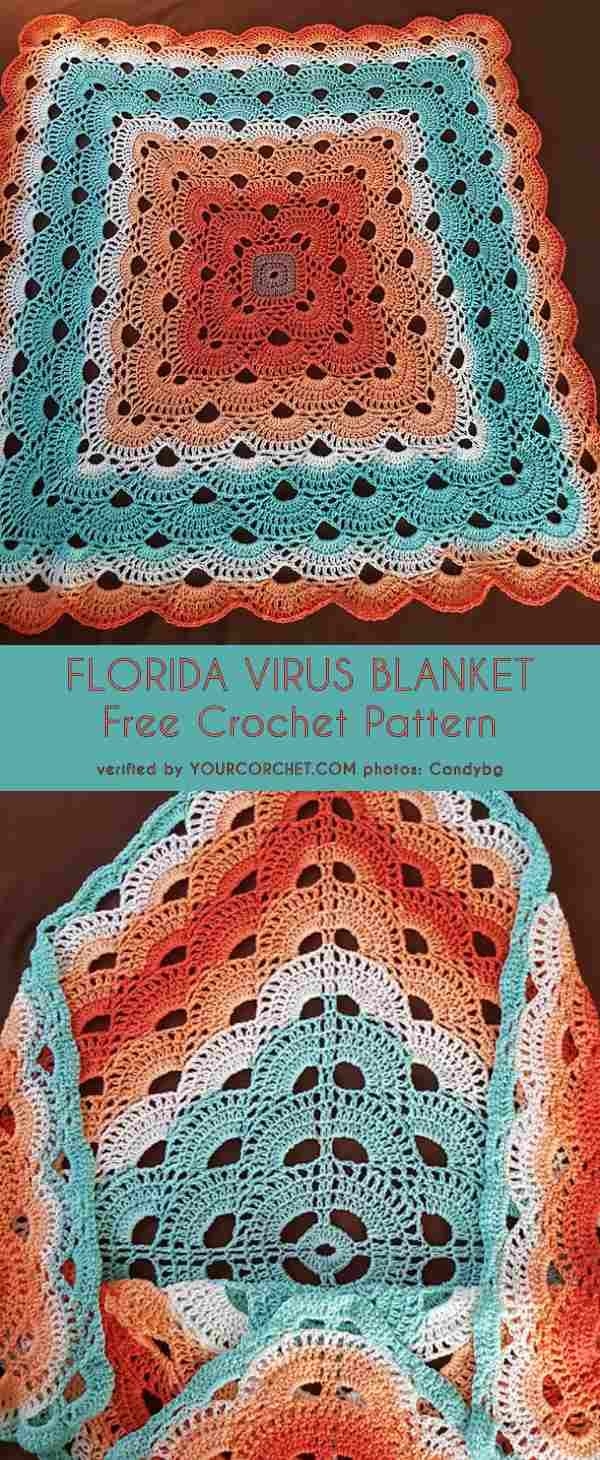 Virus Blanket Pattern Free Printable