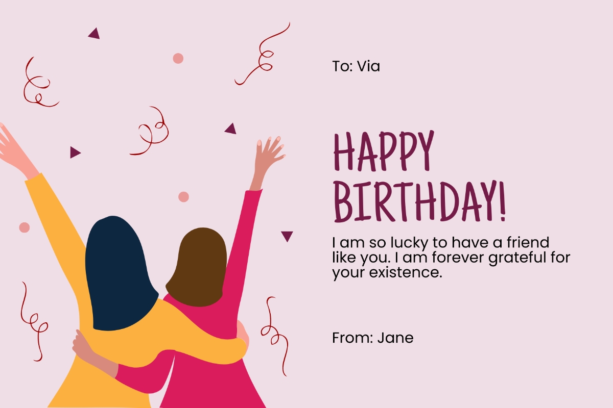 Free Printable Birthday Cards For Friends