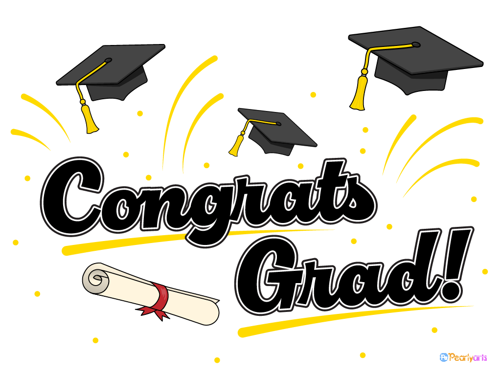 FREE Congrats Grad Clipart Royalty free Pearly Arts