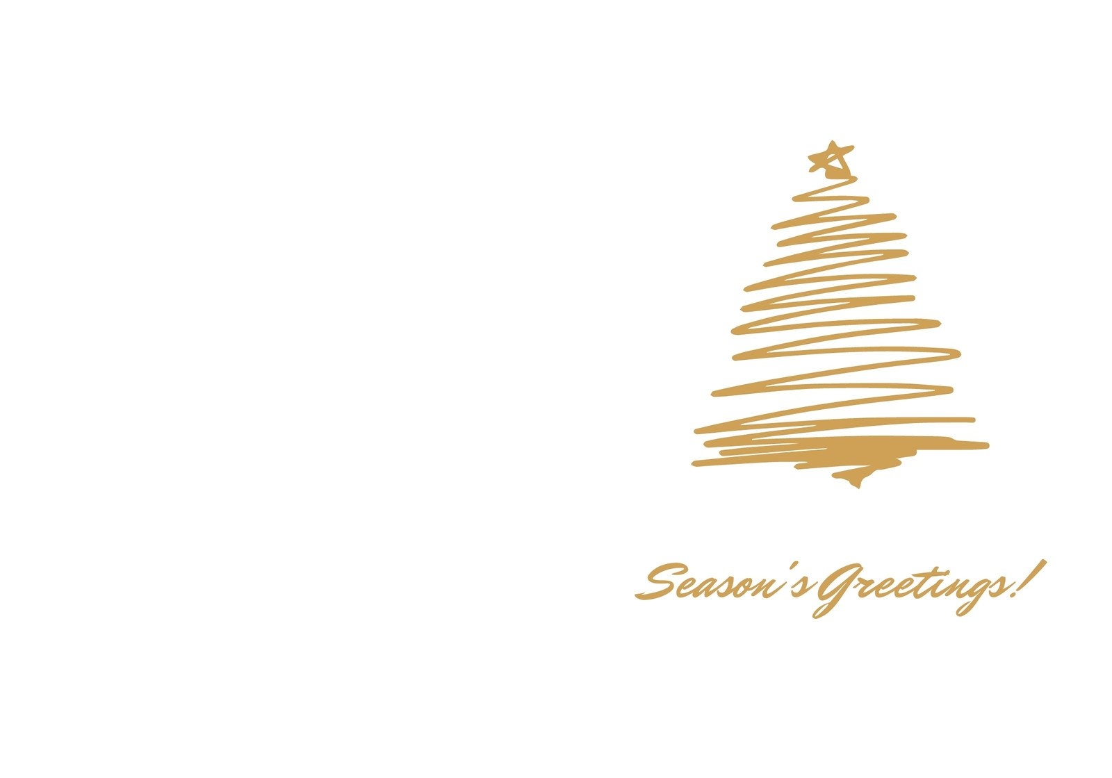 Free Custom Printable Christmas Folded Card Templates Canva
