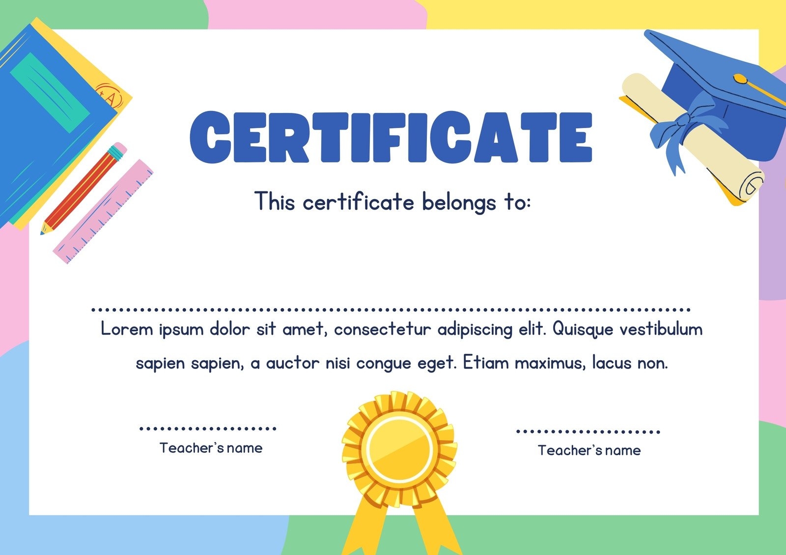 Free Printable Child Care Training Certificates