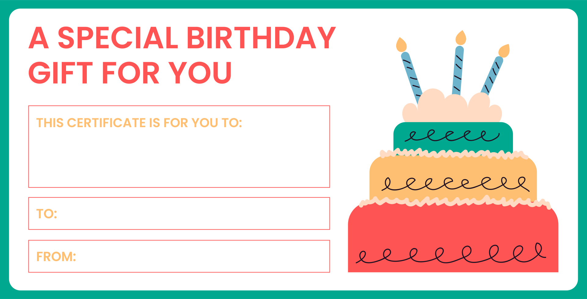 Free Fillable Coupon 