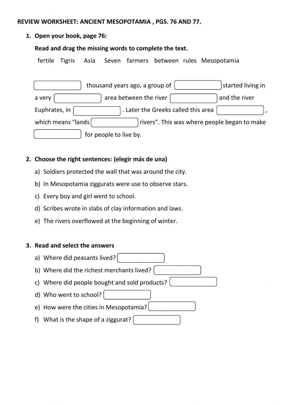 Free Mesopotamia Worksheet Download Free Mesopotamia Worksheet Png Images Free Worksheets On Clipart Library