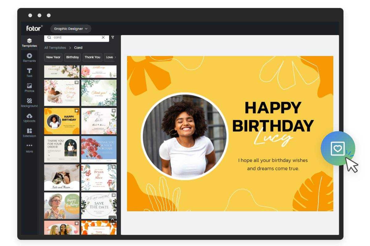 Free Online Card Maker Create Digital And Printable Cards With Templates Fotor