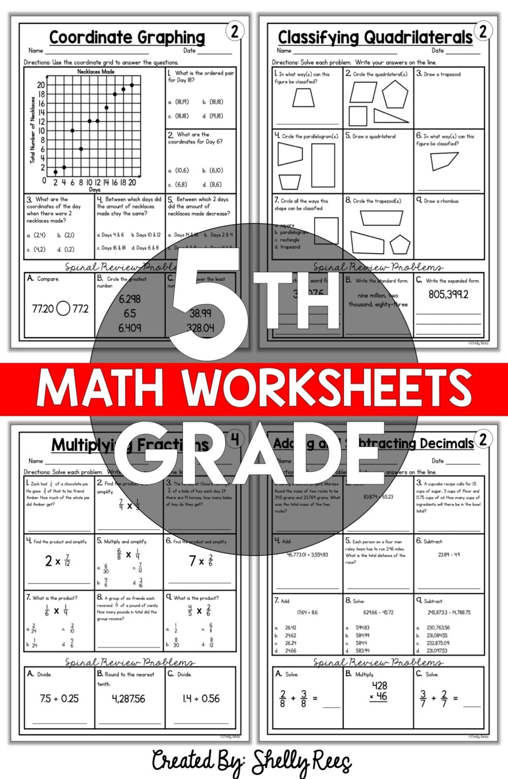 Common Core Free Printable Worksheets