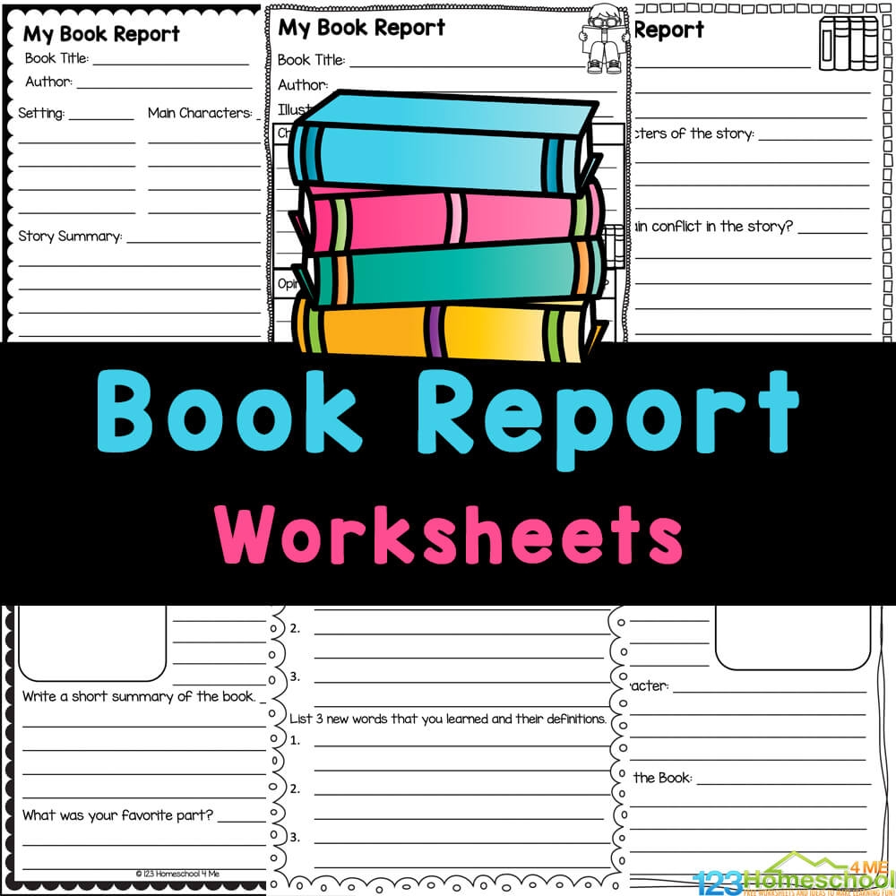 Free Printable Book Report Forms