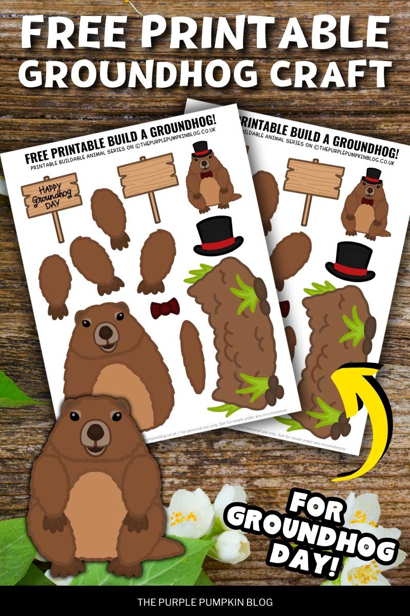 Free Printable Groundhog Day Party Decor