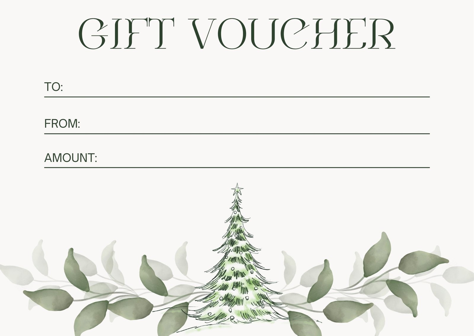 Free Printable Gift Certificate Template Word