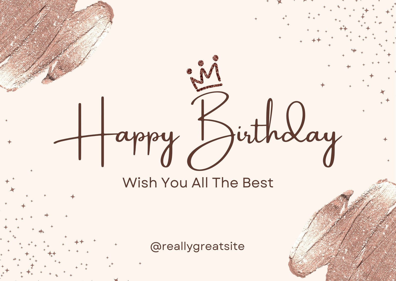 Free Printable Customizable Birthday Postcard Templates Canva