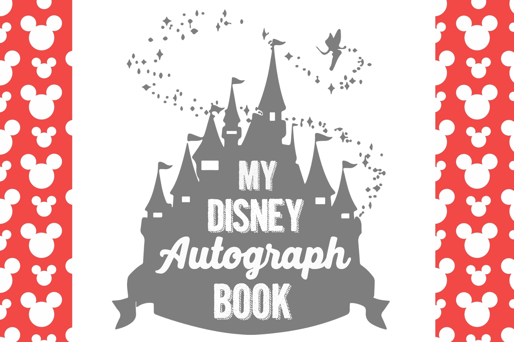 Free Printable Disney Autograph Pages