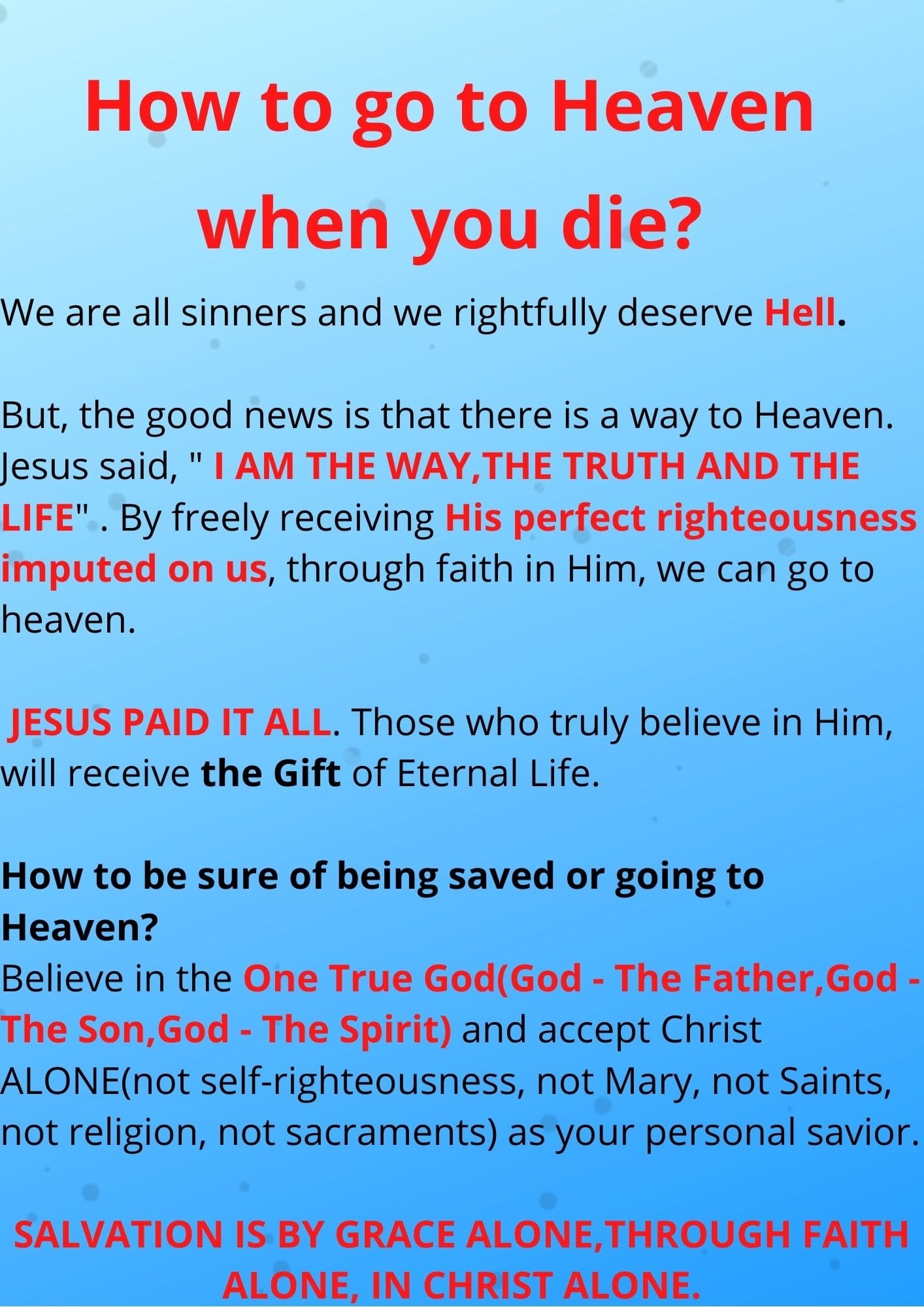 Free Printable Bible Tracts On Salvation