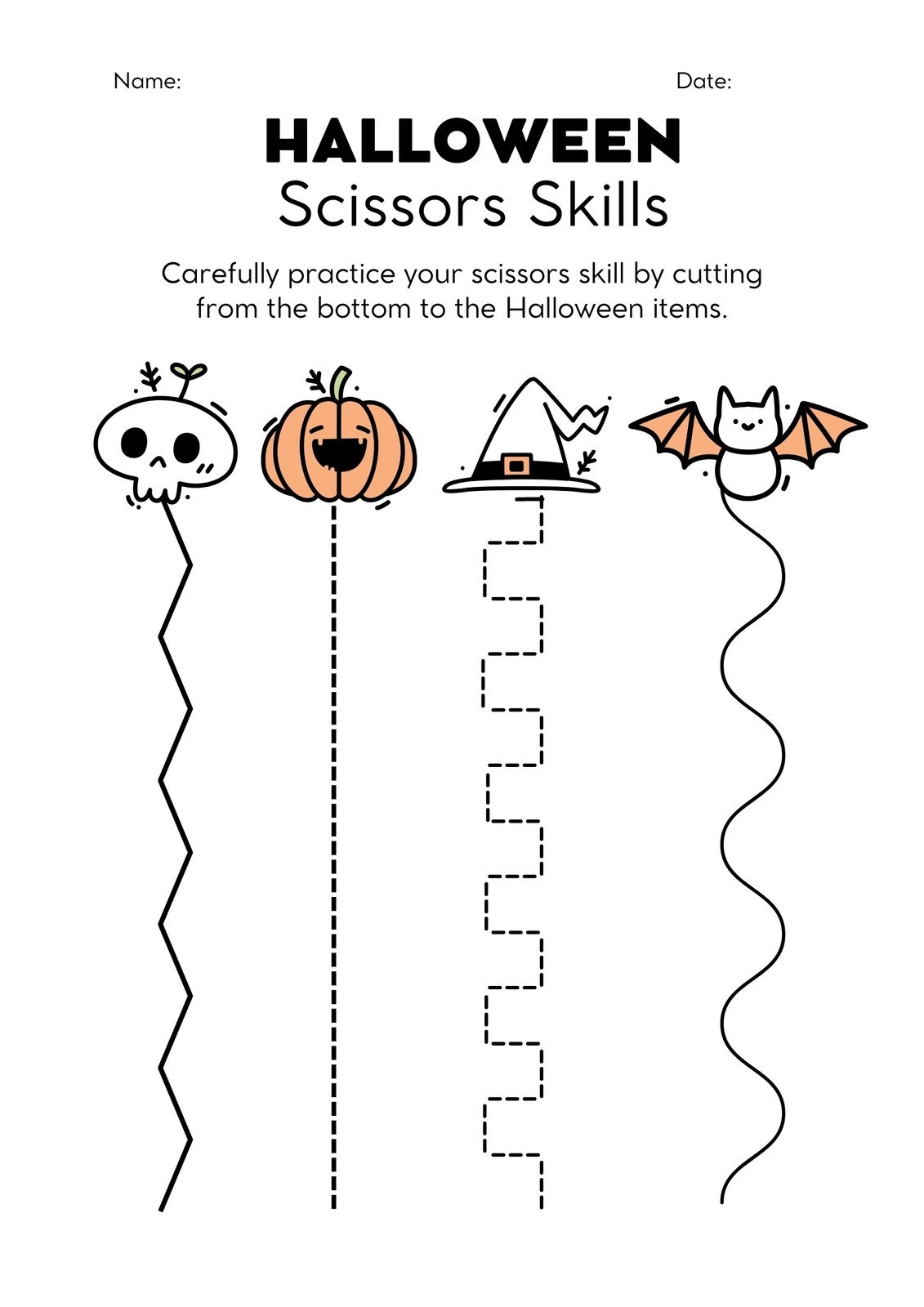 Free Printable Halloween Activity Sheets