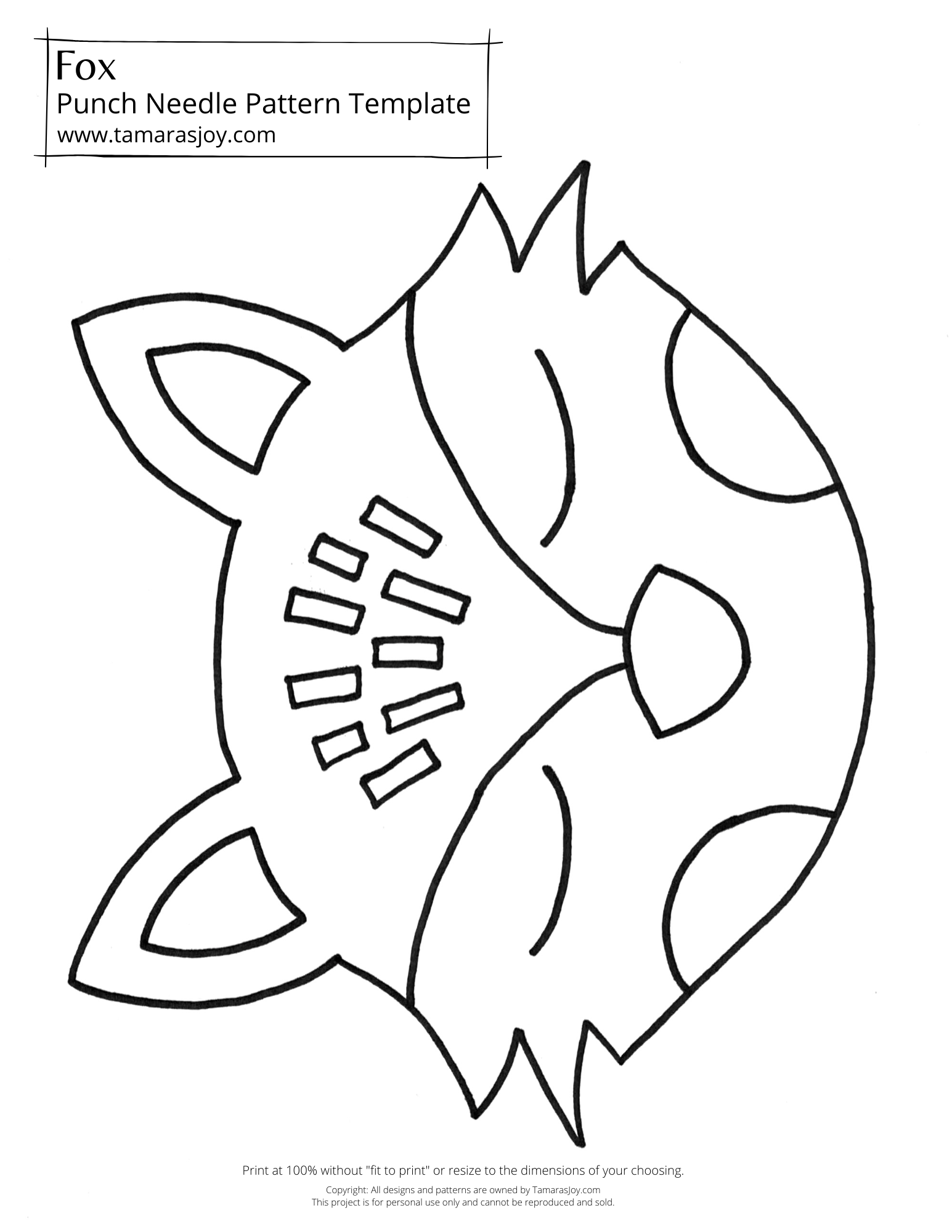Free Printable Punch Needle Patterns