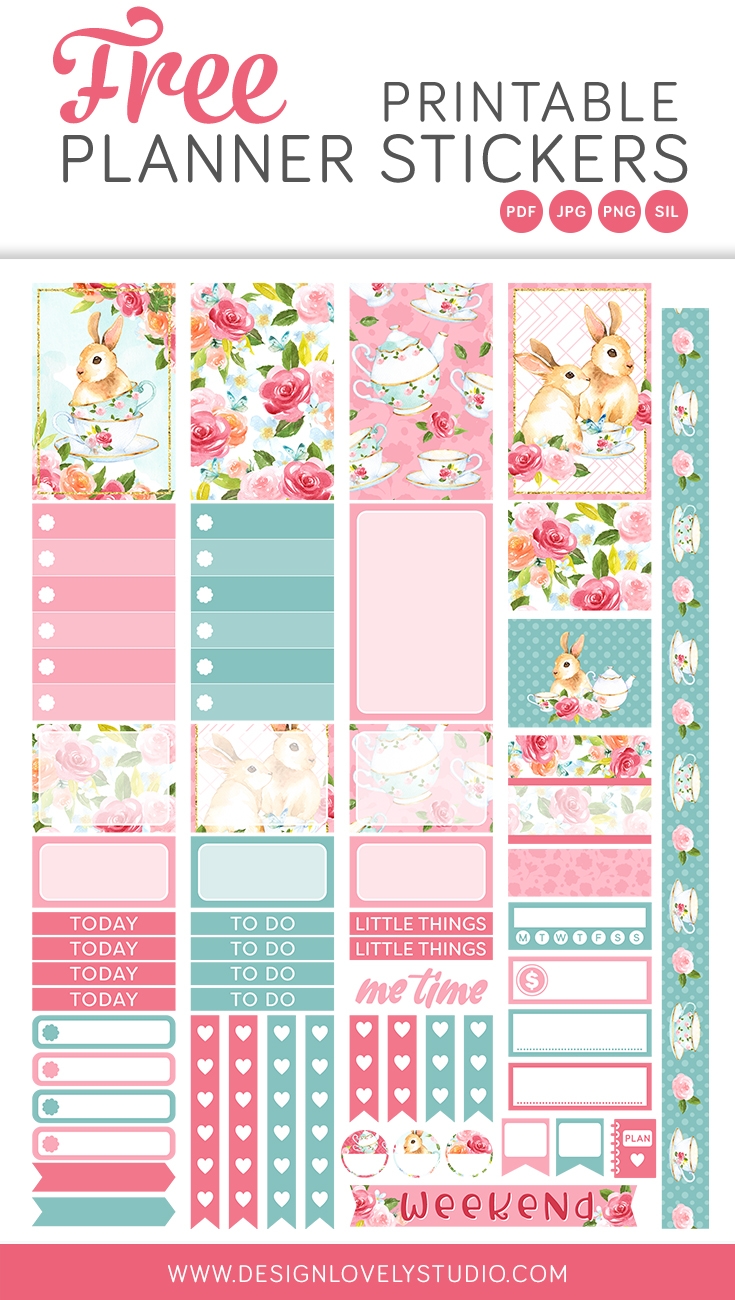 Free Printable Happy Planner Stickers