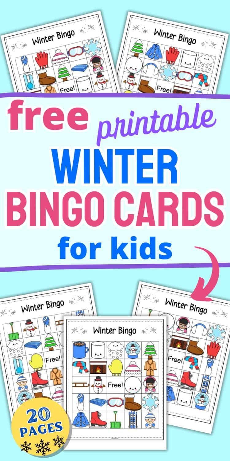 Free Printable Winter Bingo 20