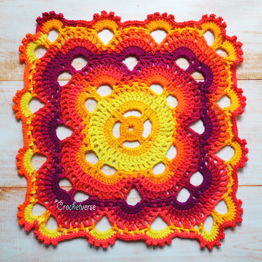 Free Virus sort Of Blanket Crochet Pattern Crochetverse