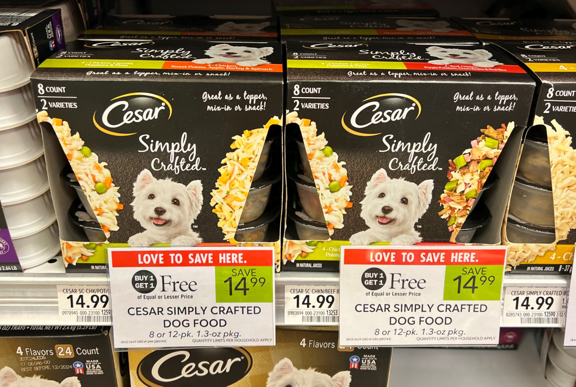 Get The Cesar Simply Crafted Dog Food Packs As Low As 2 50 At Publix IHeartPublix