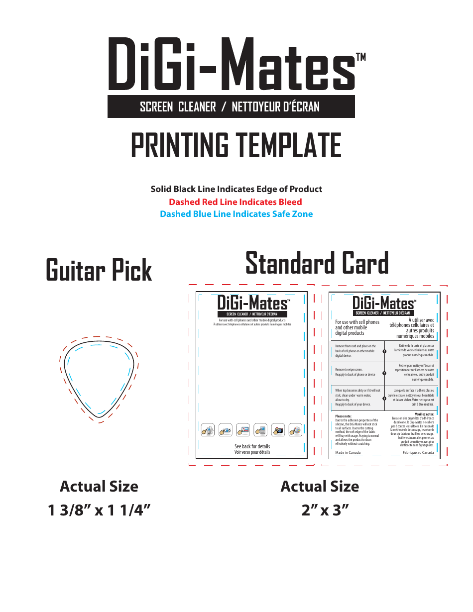 Guitar Pick Template Digi Mates Download Printable PDF Templateroller