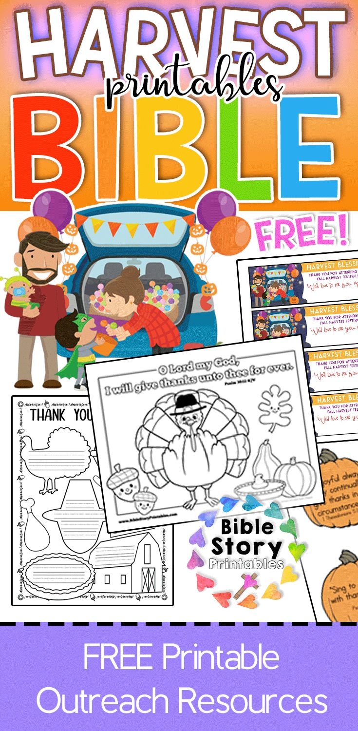 Free Printable Bible Worksheets About Harvesting