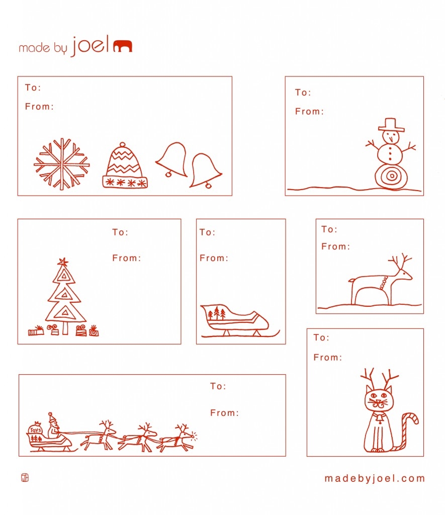 Free Printable Gift Tags Templates
