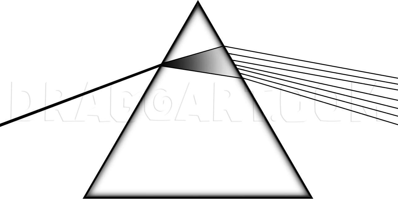 How To Draw Pink Floyd Dark Side Of The Moon Coloring Page Trace Drawing