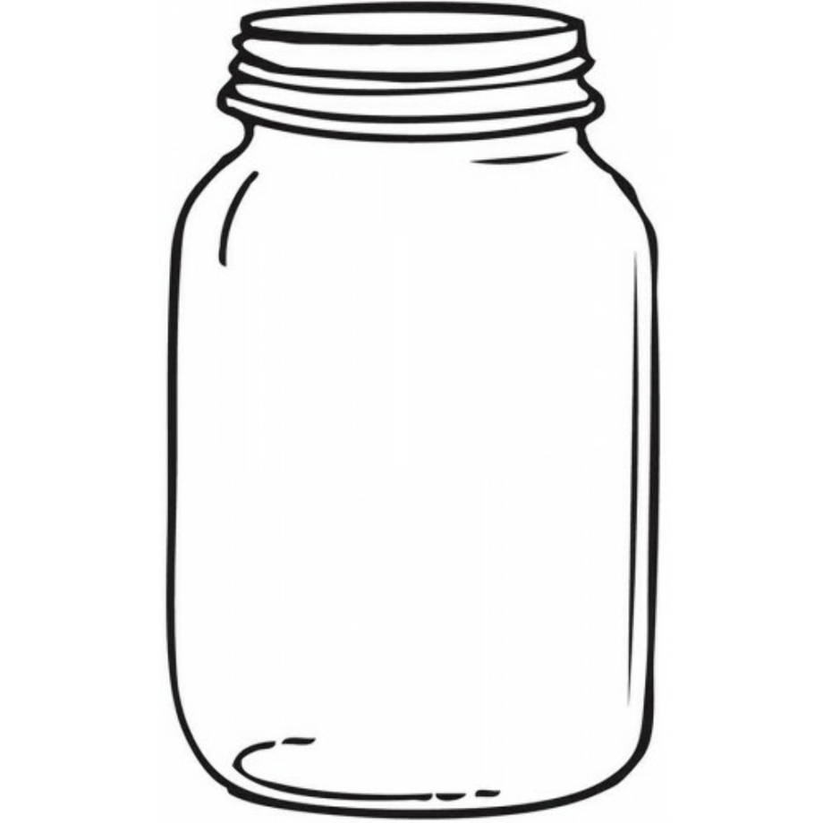 Free Printable Mason Jar Template
