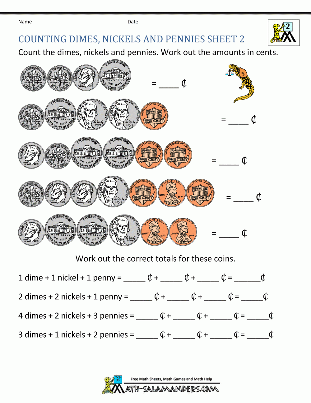 Free Printable Math Problems 2Nd Grade