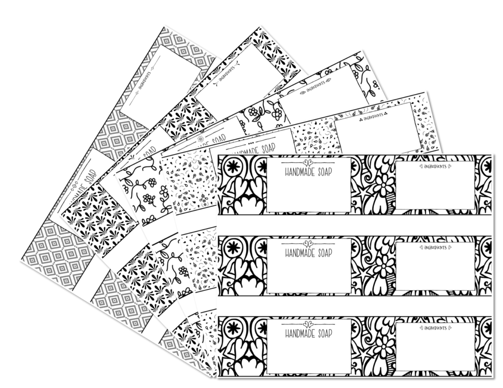 Free Printable Soap Label Templates