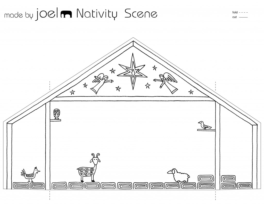 Free Printable Nativity Scene Patterns