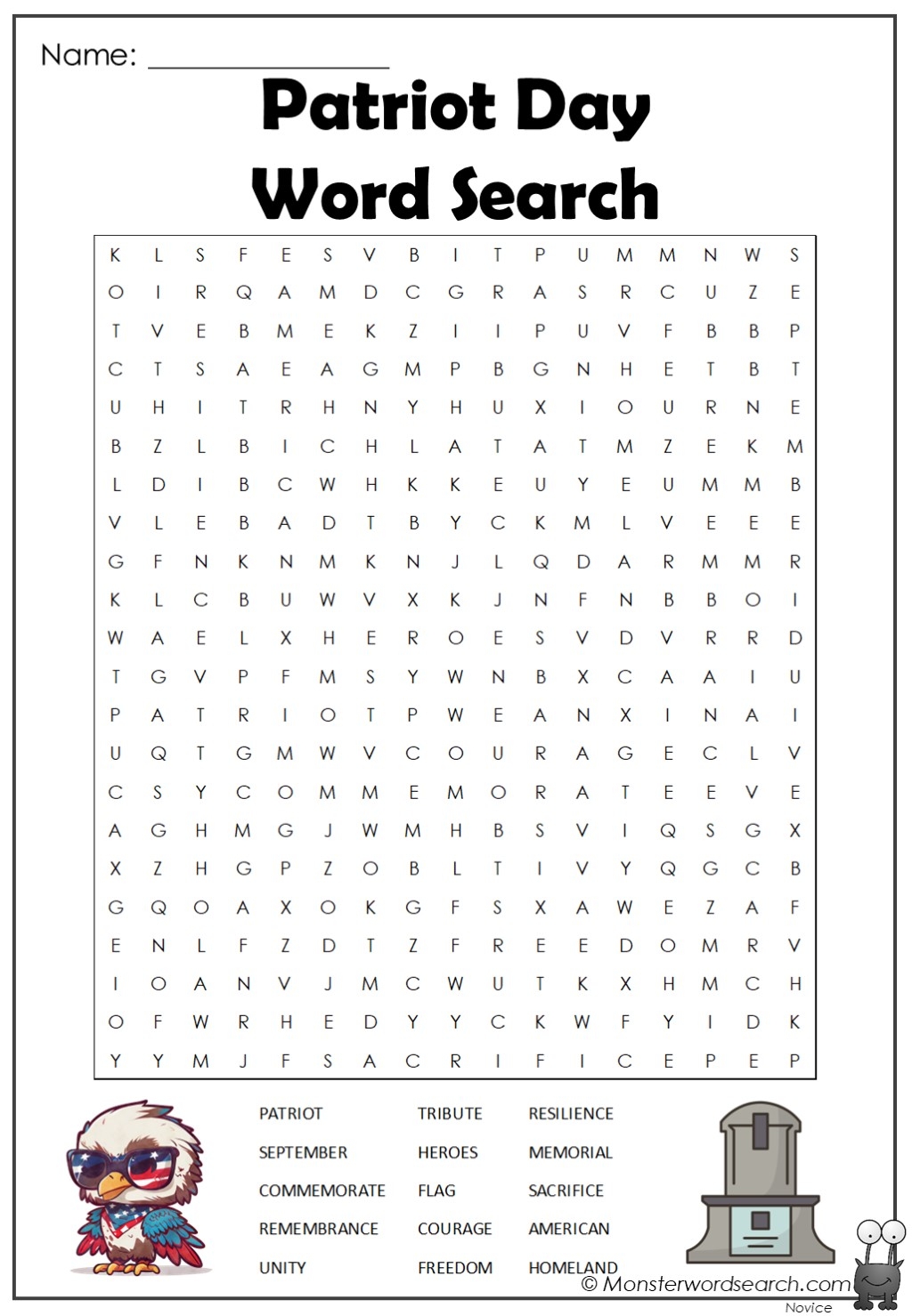 Free Printables For Patriots Day