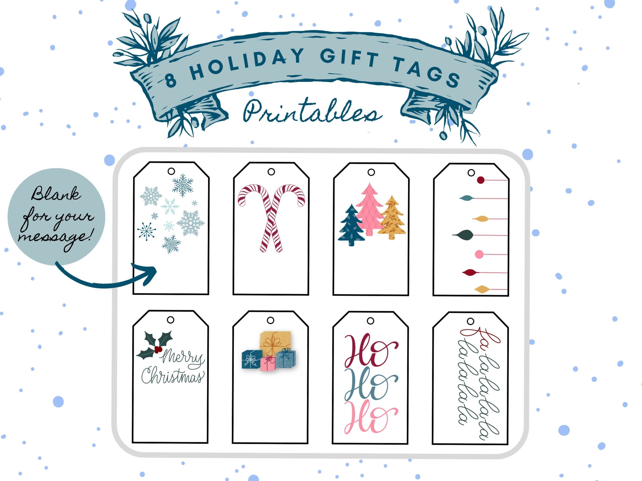 Free Printable Christmas Gift Tags